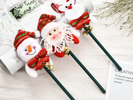 Wholesale Christmas Cartoon Wooden Pencils Online