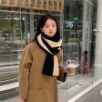 Wholesale Autumn and Winter Long Knitted Acrylic Scarf For Sale