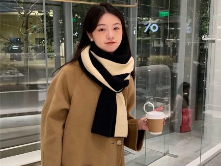 Wholesale Autumn and Winter Long Knitted Acrylic Scarf For Sale