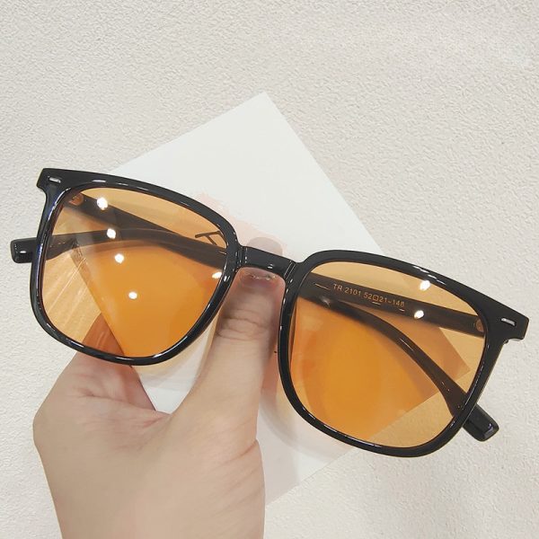 Wholesale Large Frame Anti-blue Light PC Sunglasses Supply