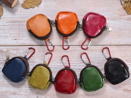 Wholesale Coin Purse Multifunctional Earphone Storage Bag Genuine Leather Online Sale