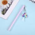 Wholesale Creative Lollipop Pendant Plastic Gel Pen Online Hot Sale