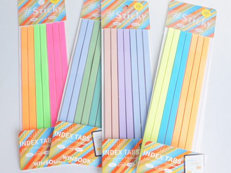 Wholesale 10PCS Transparent Sticky Note Index Stickers Online now