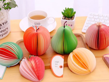 Wholesale Paper Fruit Shaped Sticky Notes Supply