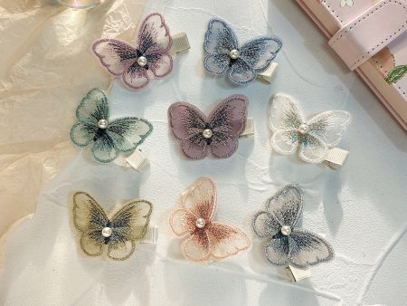 Wholesale girls side clip cute duckbill clip headdress super fairy girl bangs clip hair clip Online