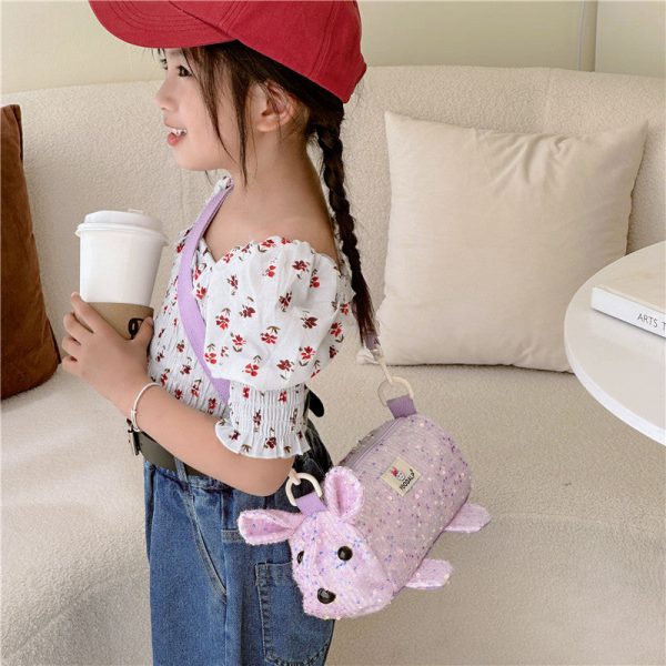 Wholesale Children s Shoulder Bag Casual Rabbit Crossbody Polyester Bag Cheap