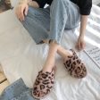 Wholesale Camouflage Word Back Elastic Band Flat Cotton Slippers Supply