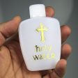 Wholesale Cross Holy Water Bottle Gold Plated Plastic Bottle HolyWater Bottle Baptist Bottle Fashion