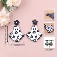 Wholesale 5pairs pack Flower Ghost Halloween Acrylic Earrings Hot on Sale