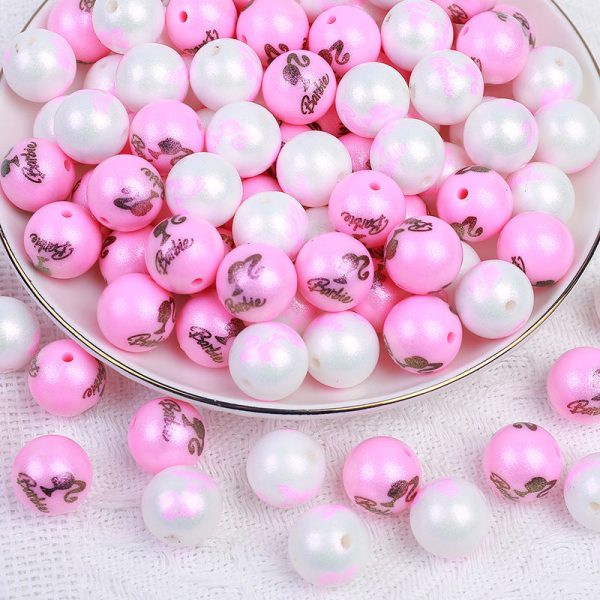 Wholesale 100PCS New Imitation Pearl Colorful Silicone Beads Online