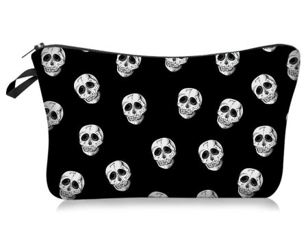 Wholesale Halloween Polyester Makeup Bags, Hand Held Storage, Washing Bags Discount