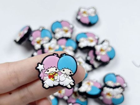 Wholesale 10PCS Gemini Silicone Cartoon Beads Online