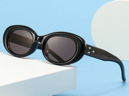 Wholesale Minimalist Retro Black Small Frame PC Sunglasses Discount