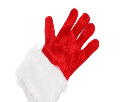 Wholesale 20PCS White Wool Polyester Glove For Sale