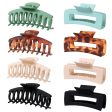 Wholesale 11CM Frosted PS Plastic Material Hair Clips Hot on Sale