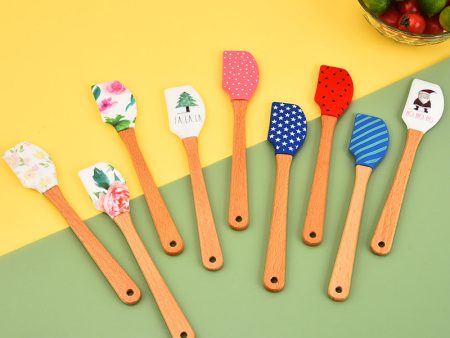 Wholesale 10PCS Mini Silicone Spatula Cheap