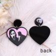 Wholesale 5pairs pack Love Ghost Terror Halloween Acrylic Earrings Hot on Sale