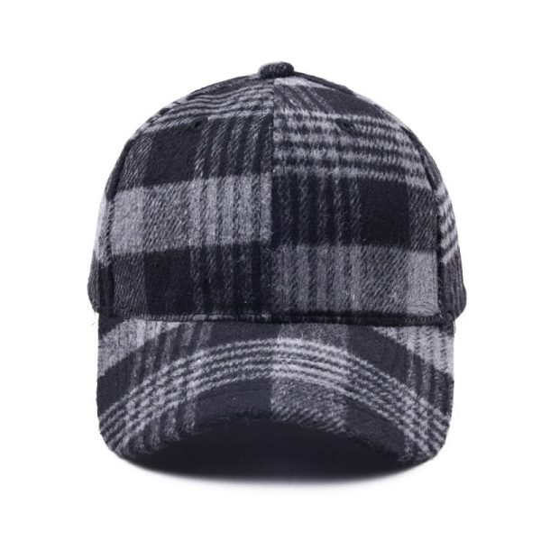 Wholesale Christmas Plaid Baseball Caps Supply