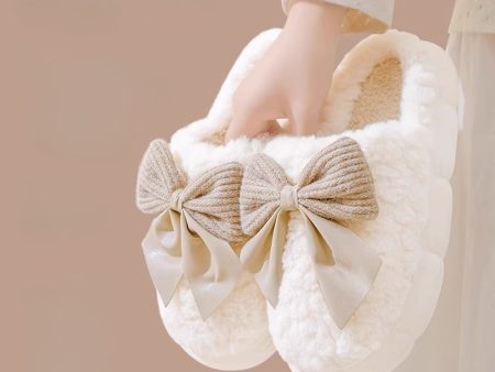 Wholesale Winter Bag Heel Indoor Home Warm Plush Cotton Shoes Ladies Slippers Hot on Sale