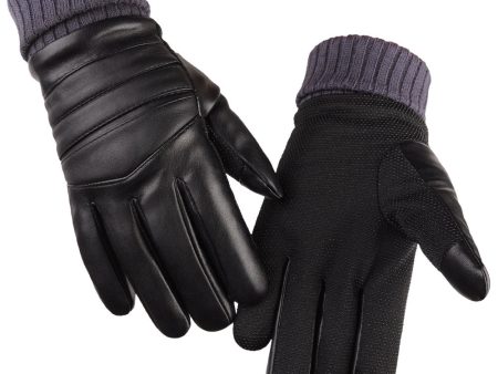 Wholesale Men s Touchscreen Warm Mountaineering Cycling Outdoor Non-slip Cotton Gloves Fashion