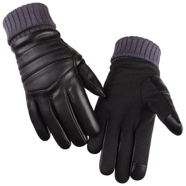 Wholesale Men s Touchscreen Warm Mountaineering Cycling Outdoor Non-slip Cotton Gloves Fashion