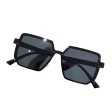 Wholesale UV Protection Square Frame PC Sunglasses Cheap