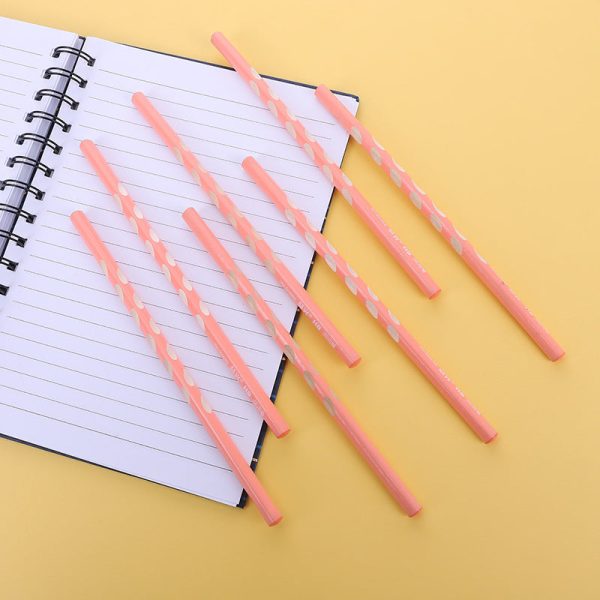 Wholesale Anti-bite Sticky Top Hole Pen Wooden Pencil Supply