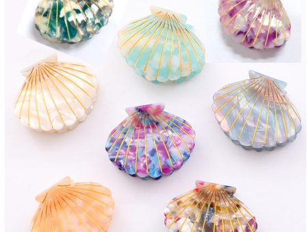 Wholesale Niche Shells Acetate Hair Clips For Discount