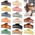 Wholesale 11CM Frosted PS Plastic Material Hair Clips Hot on Sale