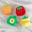 Wholesale of New Creative Fruit Square Bags, Cute Plush Zero Wallet Online Sale