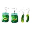 Wholesale Acrylic Cute Vegetable Cucumber Pickled Cucumber Earrings Cheap