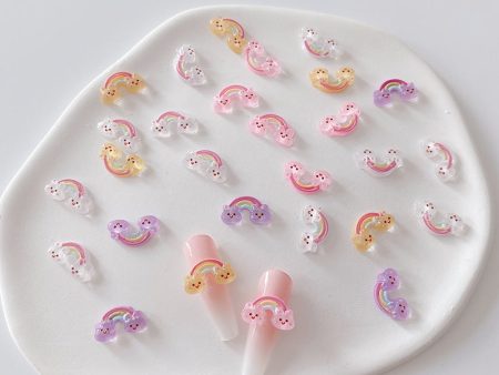 Wholesale 10PCS Pack Cute Cartoon Rabbit Nail Enhancement DIY Resin Decoration For Sale