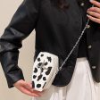 Wholesale Cow Pattern PU Mobile Zero Wallet Crossbody Bag Online