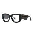 Wholesale Anti-blue Light Ink Color Plain Mirror PC Sunglasses Fashion