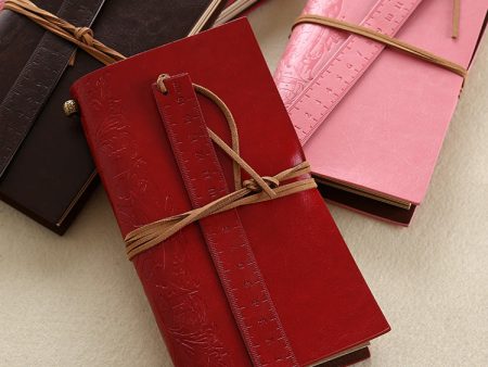 Wholesale Vintage Blank Page Leather Notepad Cheap