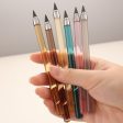 Wholesale Acrylic Transparent Rod Forever Free To Write Endless Pencil Online