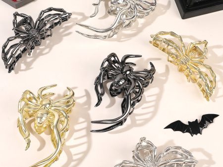 Wholesale Halloween Metal Spider Hair Clips Online