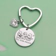 Wholesale Halloween Music Ghost Stainless Steel Keychain Online Hot Sale