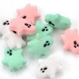 Wholesale 50PCS Ghost Silicone Beads Cheap