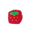 Wholesale of New Creative Fruit Square Bags, Cute Plush Zero Wallet Online Sale