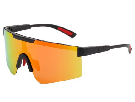 Wholesale Frameless Sports Cycling Colorful Polarized Color Changing PC Sunglasses Online now