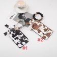 Wholesale 10PCS Silicone Bead Bracelet Card Bag Tassel Wallet PU Keychains Fashion