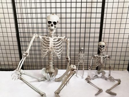 Wholesale Halloween Skull Skeleton Decoration Plastic Props Online Hot Sale