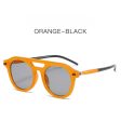 Wholesale Double Beam Square Frame PC Sunglasses Discount