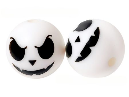 Wholesale 50pcs Halloween Silicone Beads DIY Accessories Baby Soothing Teether Online now