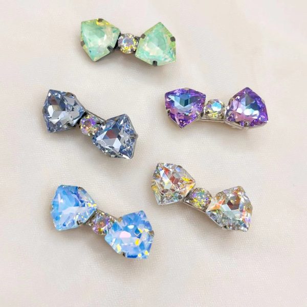 Wholesale Bow Crystal Hair Clips Online now