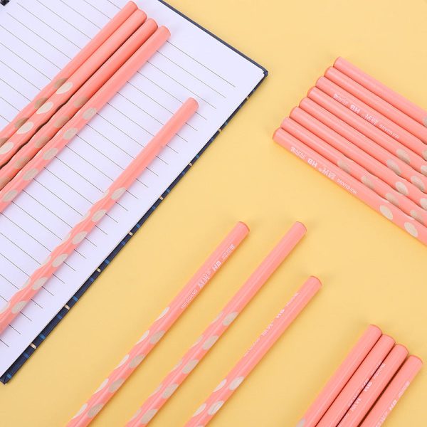 Wholesale Anti-bite Sticky Top Hole Pen Wooden Pencil Supply