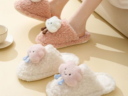 Wholesale 20pcs Baotou Cotton Home Indoor Plush Warm Slippers Online now