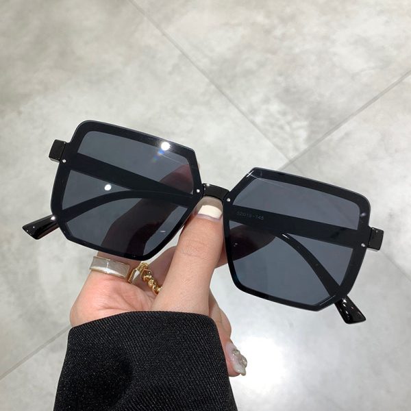 Wholesale UV Protection Square Frame PC Sunglasses Cheap