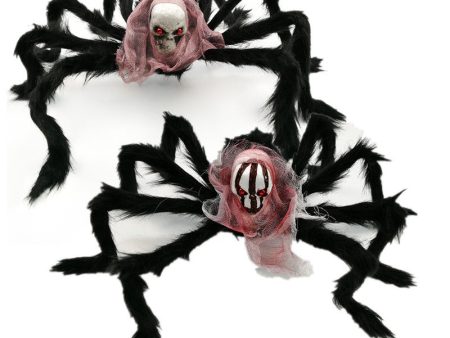 Wholesale Halloween Skull Spider 75cm Plush Toy Supply